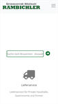 Mobile Screenshot of getraenke-rambichler.de